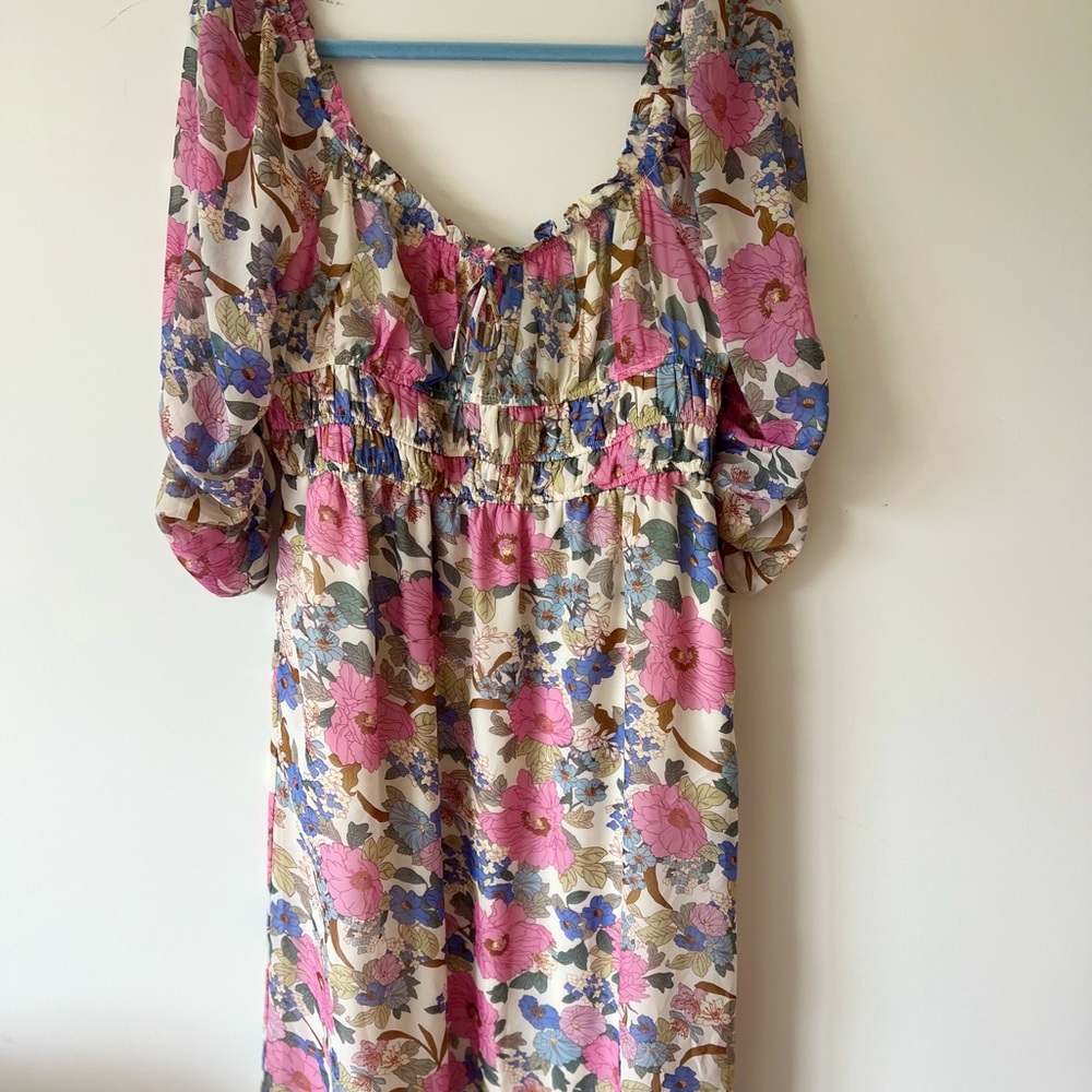 Bohme Floral Midi Dress